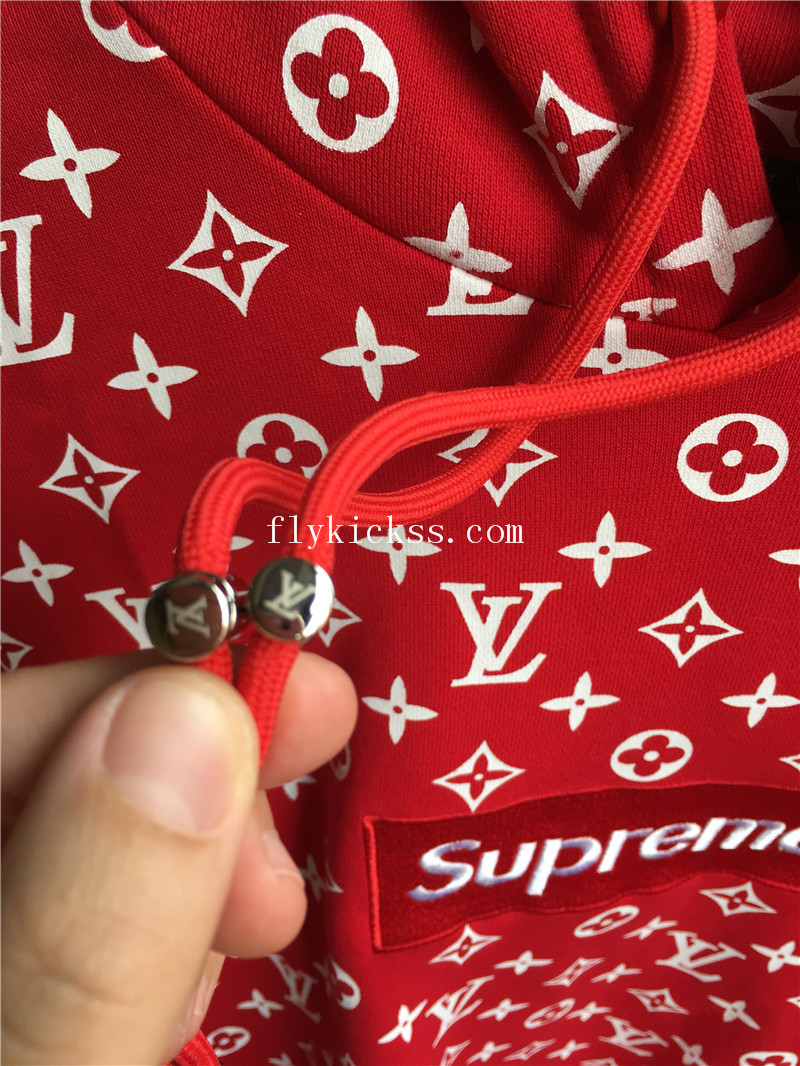 Supreme Red Hoodie